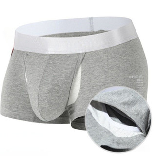 GUOJH Homens de alta qualidade Design U-Convex Design de alta qualidade Moda Moda Juvenil Respirável Cor Sólida Separaçã
