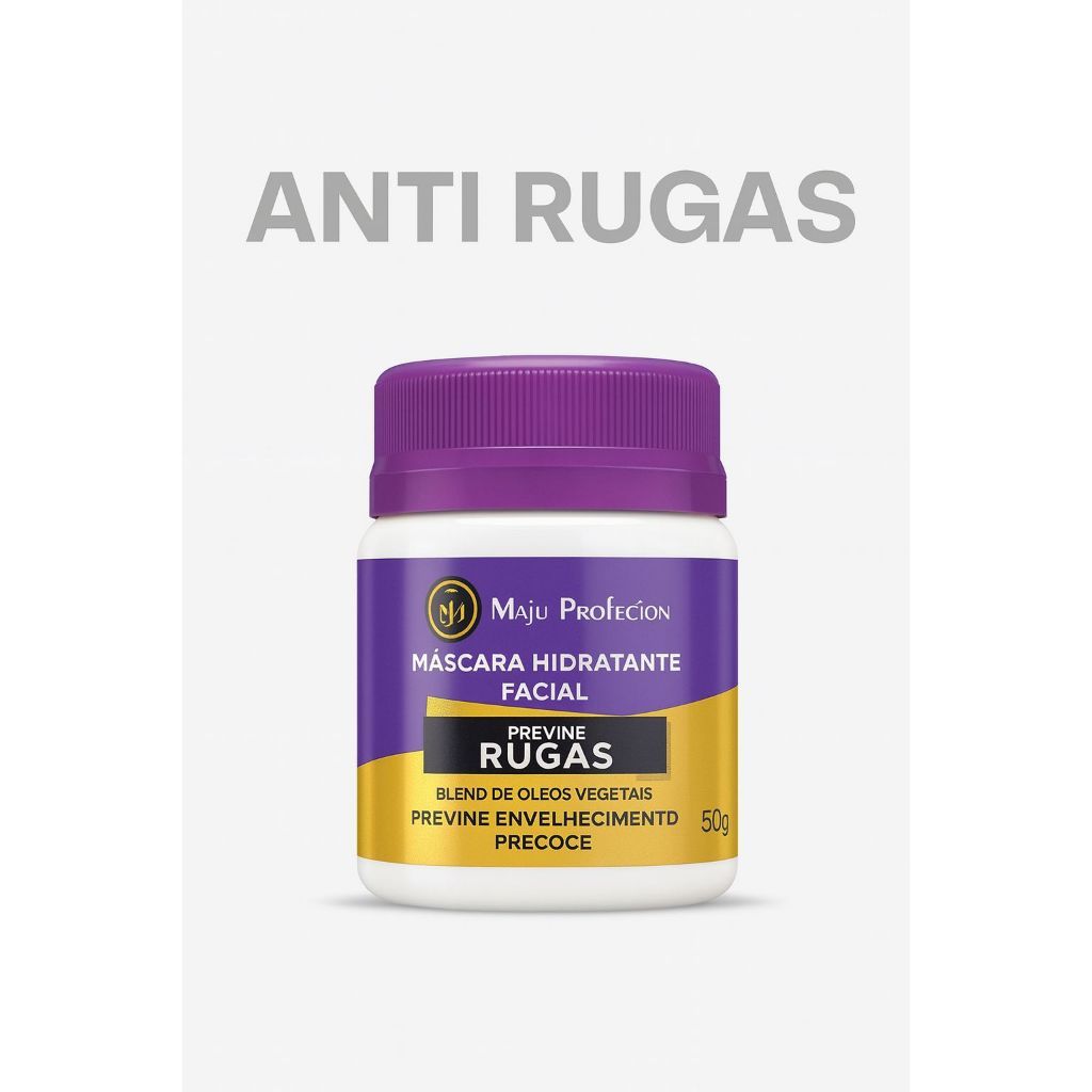 Kit 3 UN Creme Facial Anti Rugas Máscara Hidratante Previne Envelhecimento Linhas de Expressão Rejuvenescedor