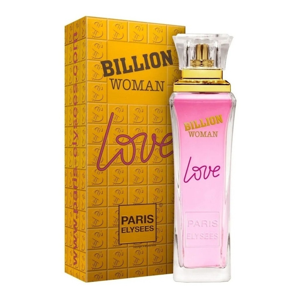 Perfume Feminino Billion Woman Love – Paris Elysees – 100ml EDT