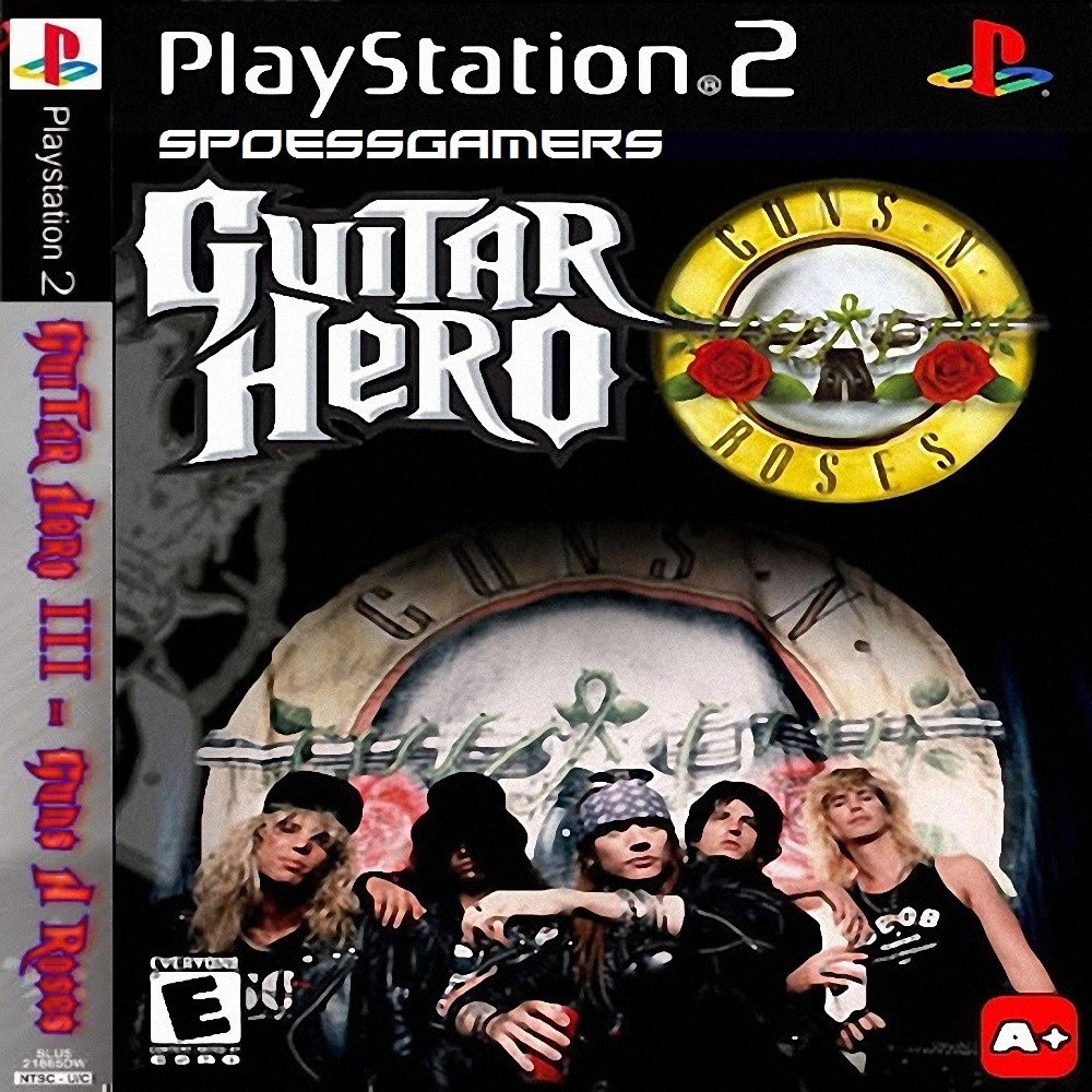 Jogo Ps 2 Guitar Hero 3 Gun´s And Roses Ps2 Spin-offs