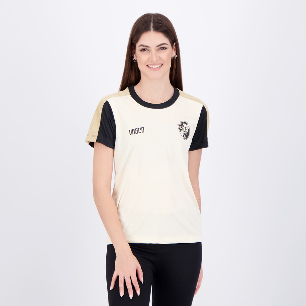 Camisa Vasco Estouro Feminina Bege