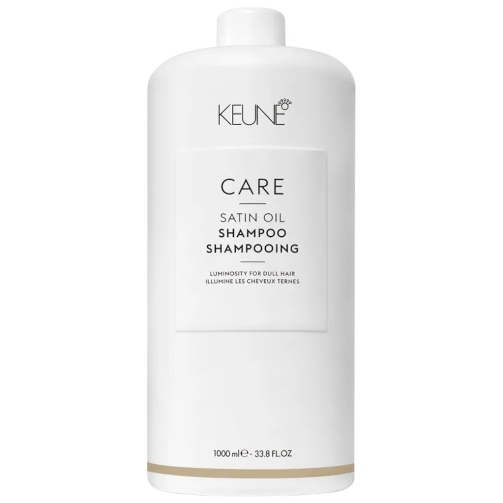 Shampoo Keune Satin Oil 1L – Hidratação Luxuosa para Fios Radiantes!