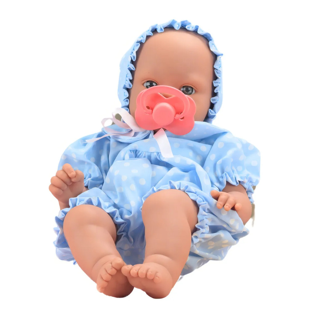 ROMA BABIES PRIMEIRA MAMADEIRA BRANCA BONECA VINIL - ROMA