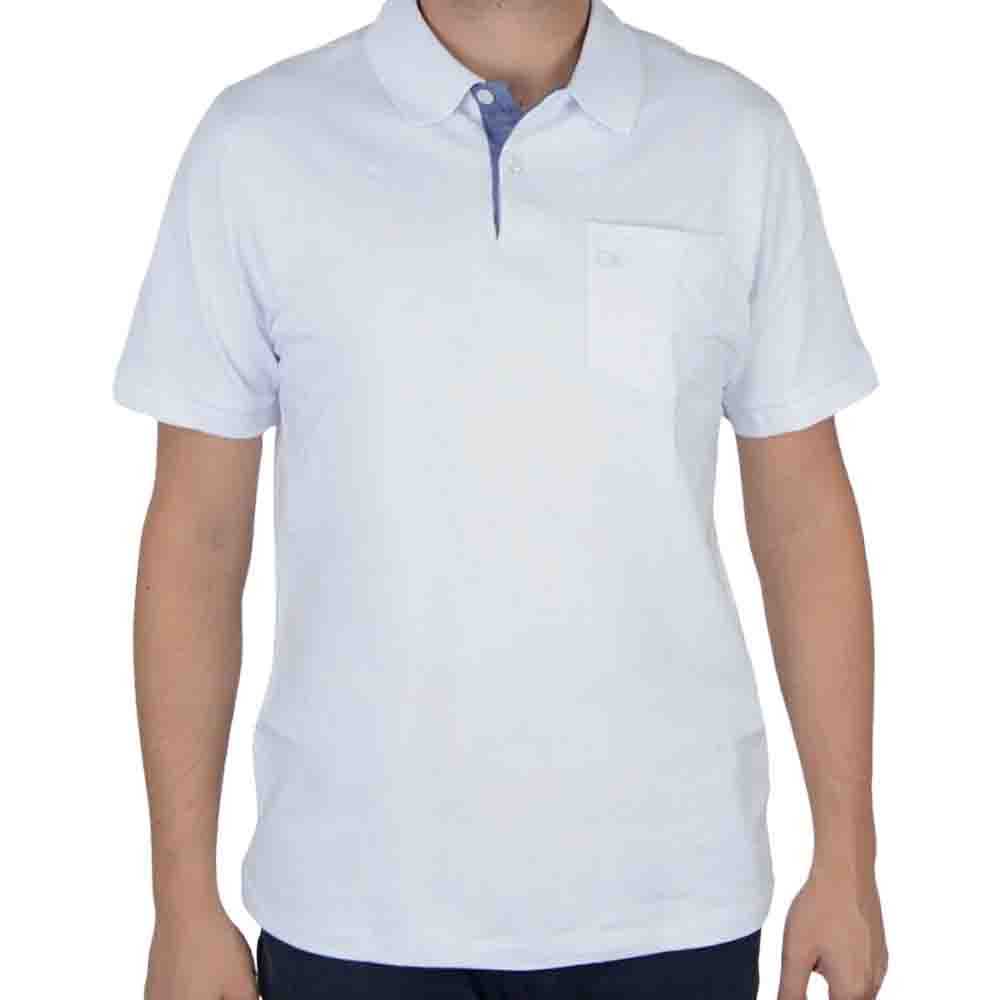 Camiseta Gola Polo Slim Ogochi Branca