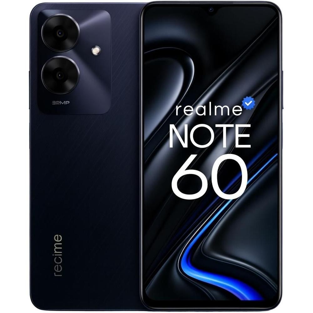 Celular Realme Note 60 4G 128GB 12GB Ram 32MP Tela 90Hz 5000mAh IP64 Android 14