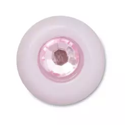 Jibbitz™ Pedra Acrílica Roxa e Rosa Único