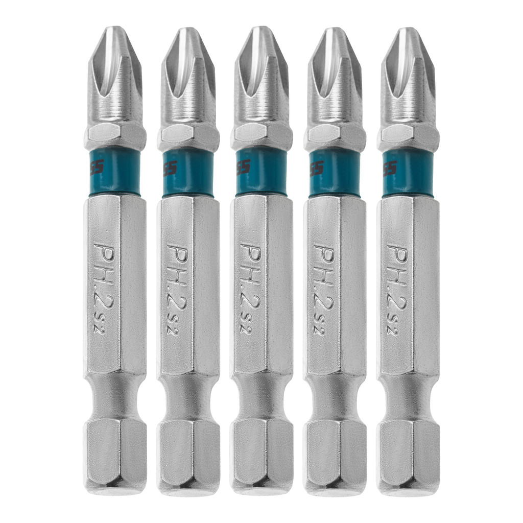 BITS PHILLIPS PH2, ACO CROMO MOLIBDENIO, 50MM, 5PCS // GROSS em Oferta na Shopee