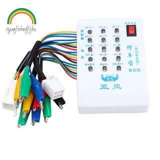 Testador De Controlador De Motor Sem Escova 24V/36V/48V/60V/72V Carro Elétrico E-Bike Scooter Hall Dispositivo De Teste