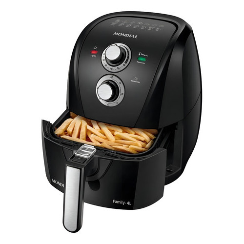 Fritadeira Air Fryer Mondial Family 4l Afn-40-bfs 127v em Oferta na Shopee