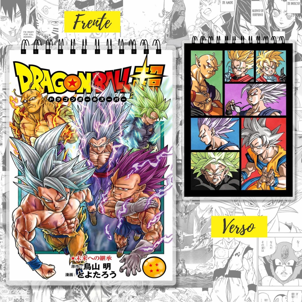 Sketchbook A4 Crystal Liner Dragon Ball Papel 180g 30 Folhas Anime Mangá Aquarela Esboço Pintura