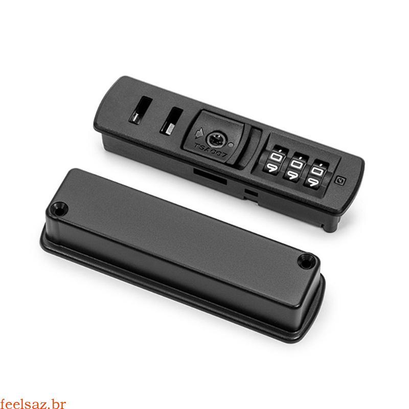 feelsaz Acessórios Para Bagagem Trava Reforçada ABS Fácil Redefinição Código