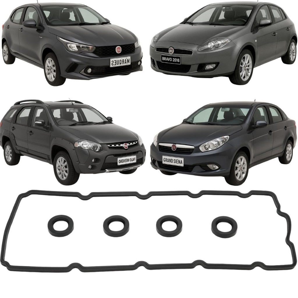 Junta Tampa De Válvulas Fiat E-torq 1.6 1.8 16v Sabó Grossa
