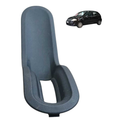 Moldura Acabamento Freio Mao Citroen C3 1.4 8v 2010 2012 Preto