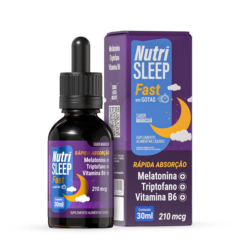 NUTRI SLEEP 30ML - NUTRI SEC Lote: 01-25 Fab: 13/11/2025 Val: 13/11/2027