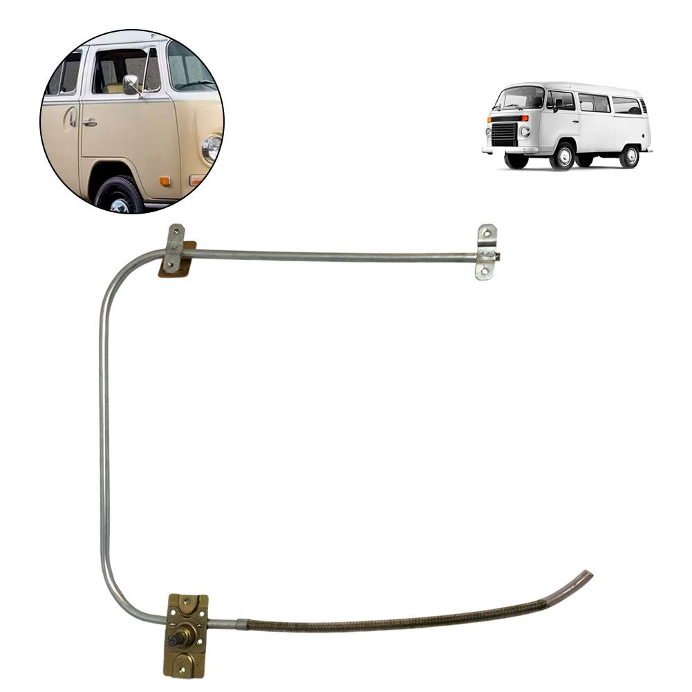 Maquina Vidro Manual Porta Direita Passageiro Kombi Anos 1976 1977 1978 1979 1980 1981 1982 a 2007