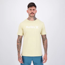 Camiseta Hurley Silk O&amp;O Solid Bege