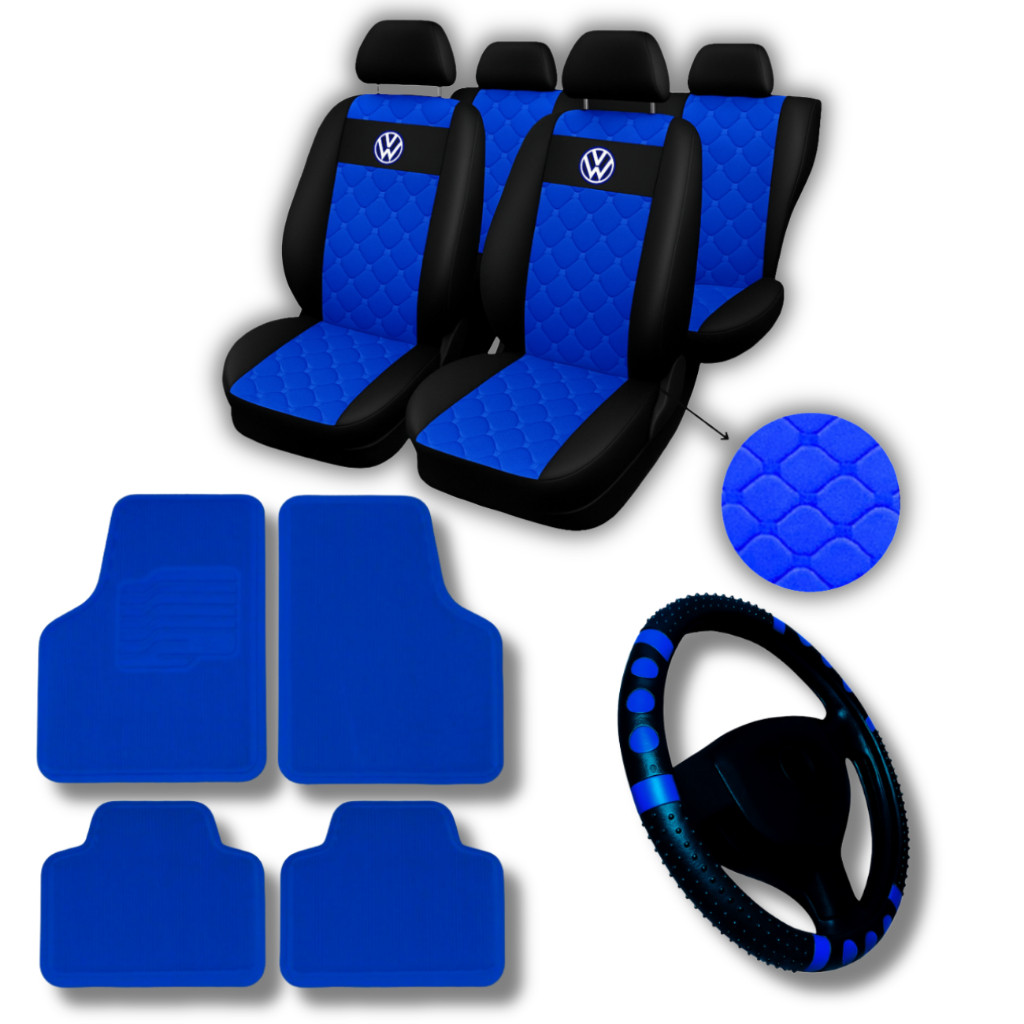 Capa Banco Carro Couro Volkswagen Santana 1994 1995 1996 1997 1998 1999 2000 tapete carro borracha