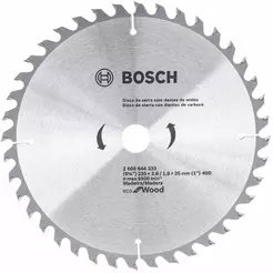 Disco de Serra Circular de Widea 235 x 25 MM 40 Dentes BOSCH