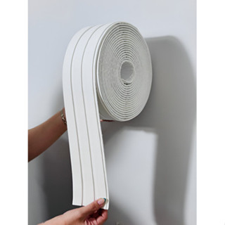 Painel Ripado Eva Branco Autocolante 10cm x 5mm (10 Metros 3rp) Branco em Oferta na Shopee