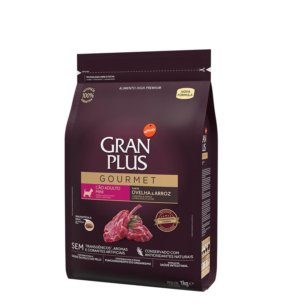Ração GranPlus  Gourmet Arroz Cães Adultos Porte Peq/Mini 1kg