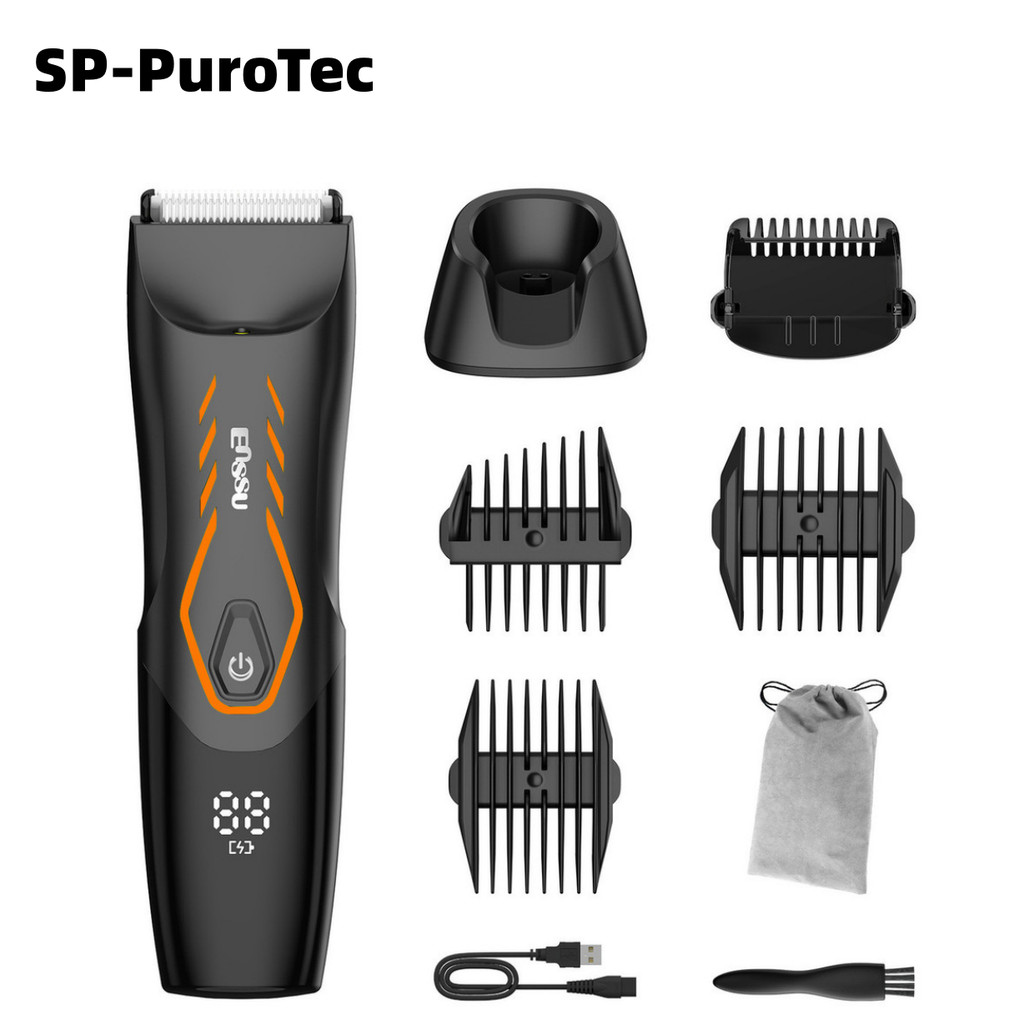 Removedor Elétrico Masculino Impermeável Para Pelos Íntimos em Oferta na Shopee