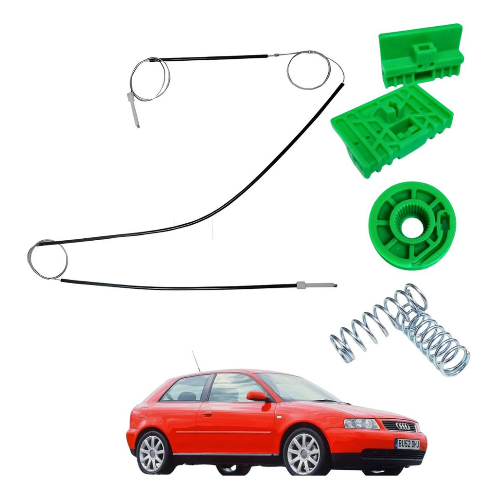 Kit Reparo Maquina Vidro Elétrico Audi A3 4portas Dianteiro