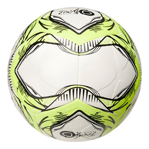 Bola De Futebol Society Slick 2020 Cor Branco/preto/amarelo Tamanho Único Topper