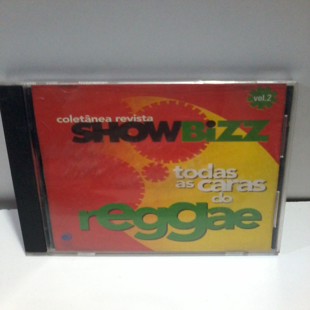 CD Varios CD Showbizz Vol.2 Coletânea Revista - Ttodas As Caras Do Reggae