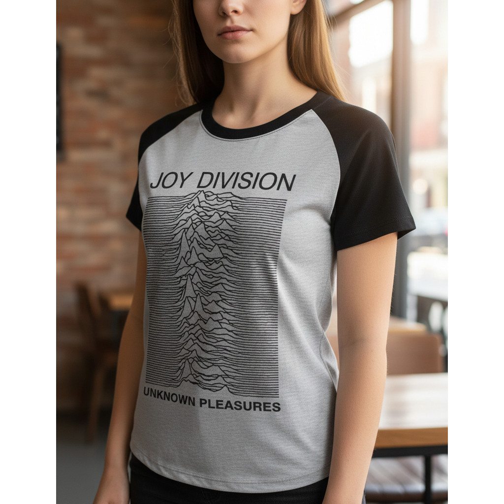 Babylook Camiseta Joy Division Feminina