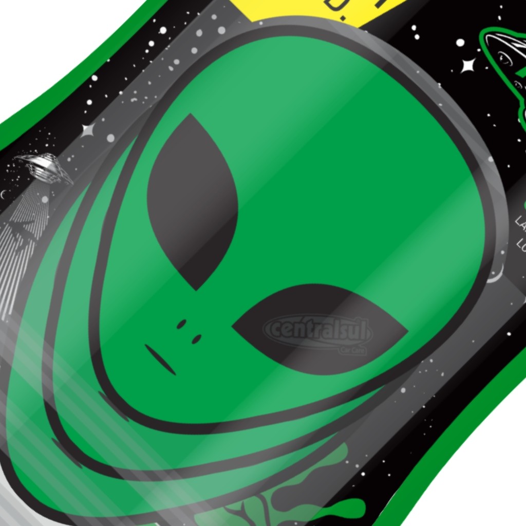 AROMATIZANTE MINIATURA ÁREA 51 CENTRALSUL VERDE 3X1