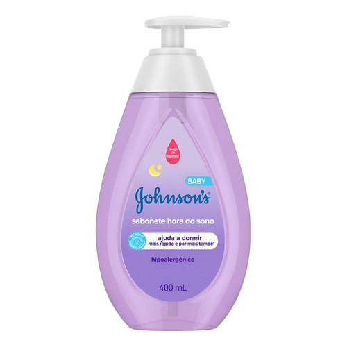 Sabonete Líquido Johnson’s Baby Hora Do Sono 400ml Relaxante