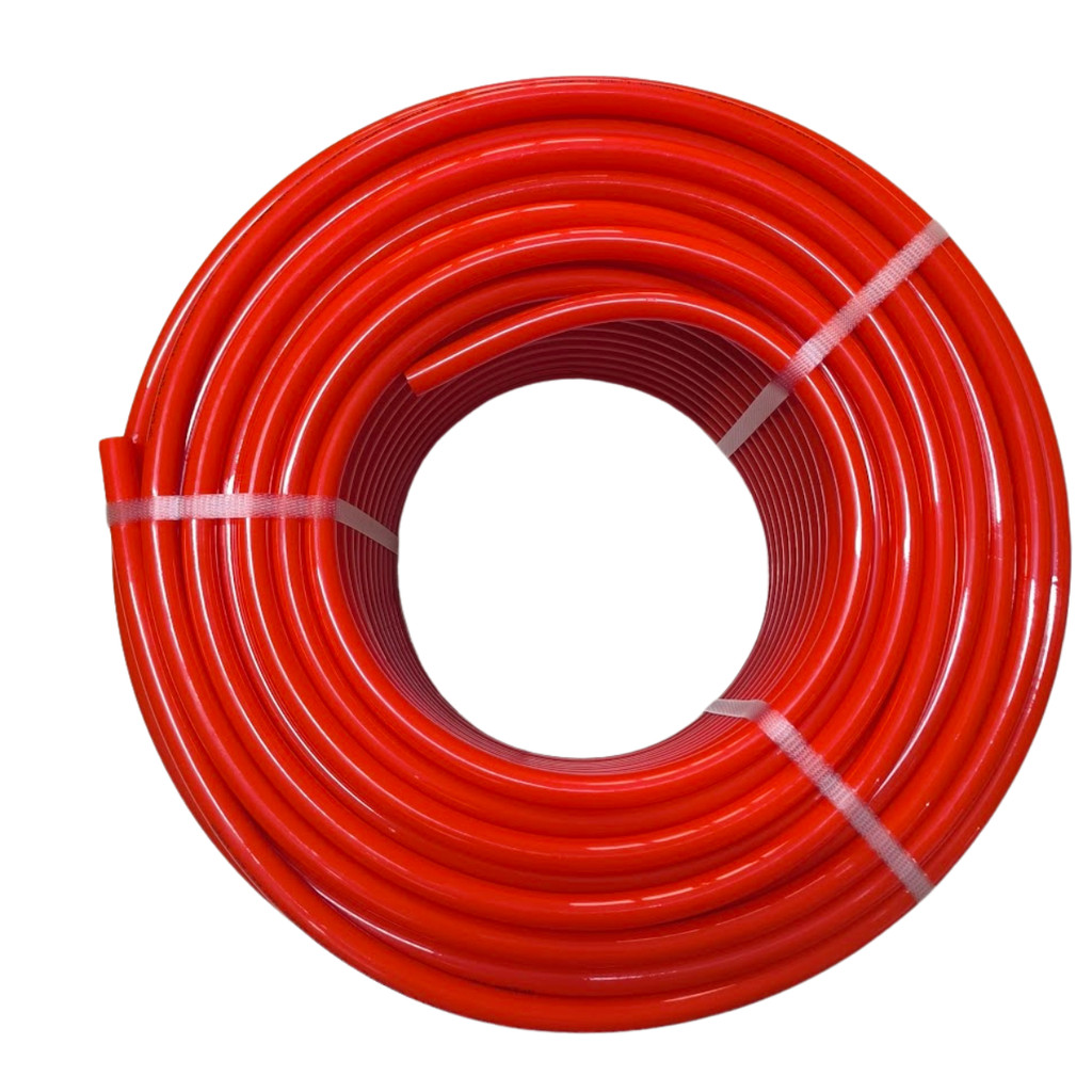 Tubo Pex 20mm para Água Vermelho Pert Monocamada Emmeti