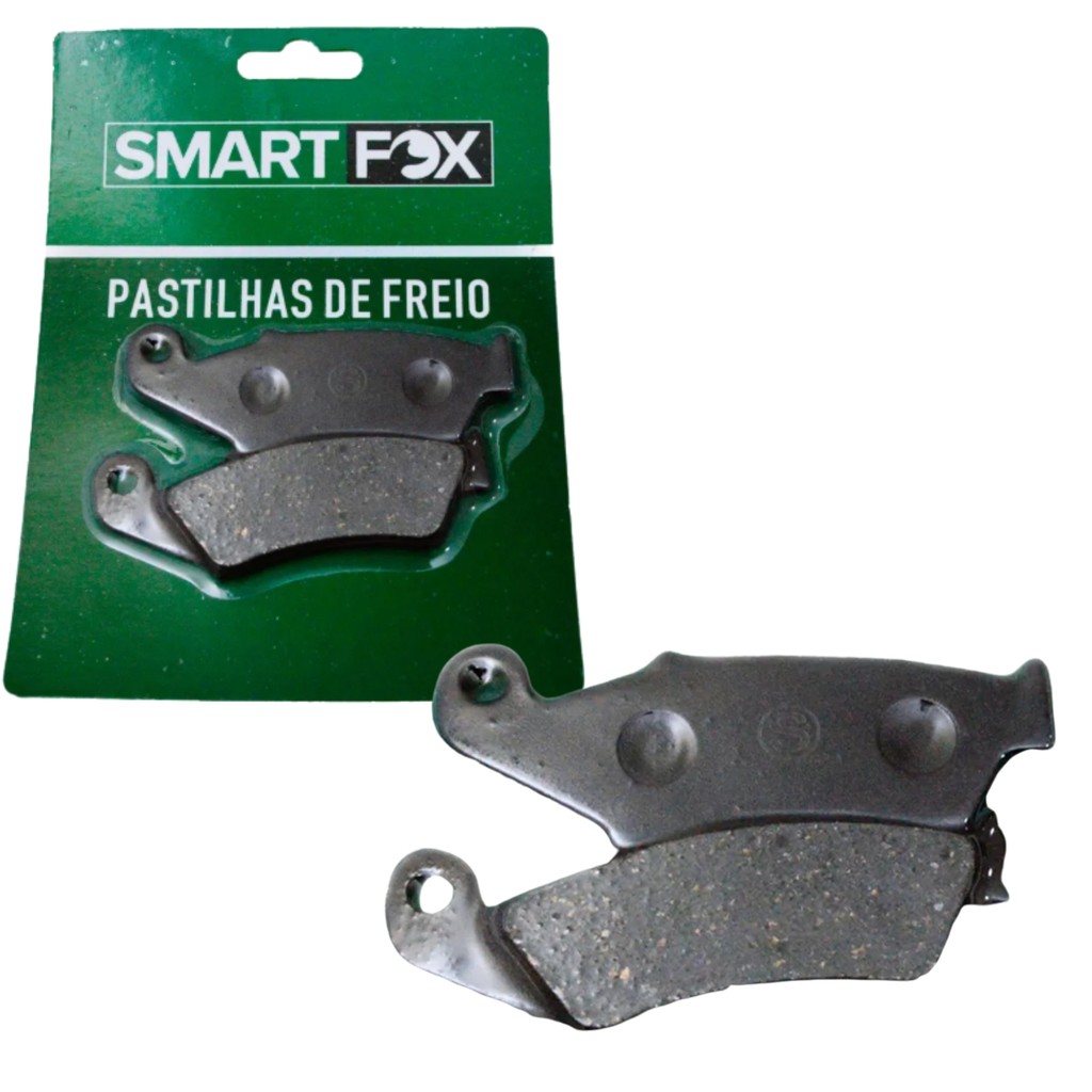 PASTILHA DE FREIO DIANTEIRO SMARTFOX NX 150 200 350 BIZ 125 FALCON 400 XRE 190 300 BROS 150 160