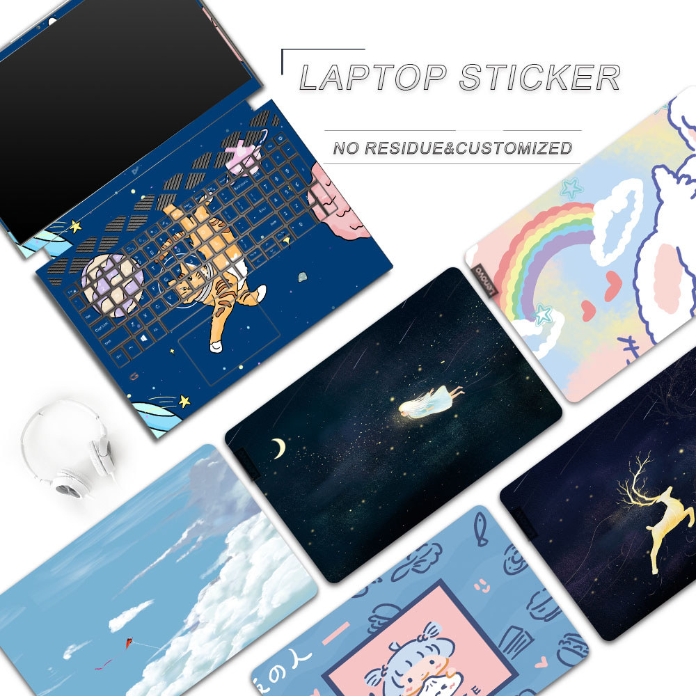 Lenovo ideapad 3 14IML05 Adesivo De Vinil Para Notebook Sem Resíduos Computador Laptop 11/12/13/14/15/16/17 Polegadas Pe