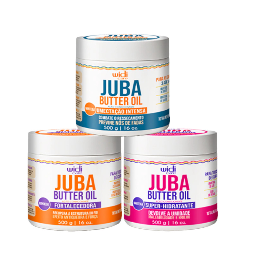 Kit Cronograma Capilar Juba Butter Oil - 500g