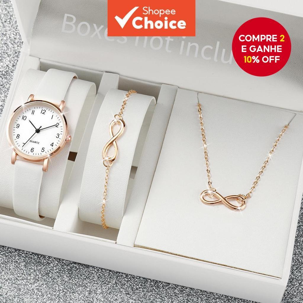 Minimalista Numeral Árabe Relógio De Quartzo Pulseira De Couro Fina Sorte 8 Charme Feminino Elegante