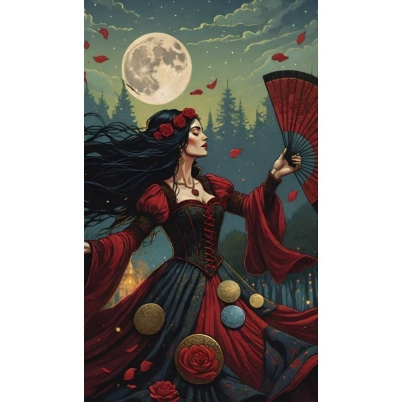 Quadro Decorativo Pombagira Cigana das Almas Pomba gira,pombogira, Entidade Umbanda e Candomblé Pomba gira,pombogira, En