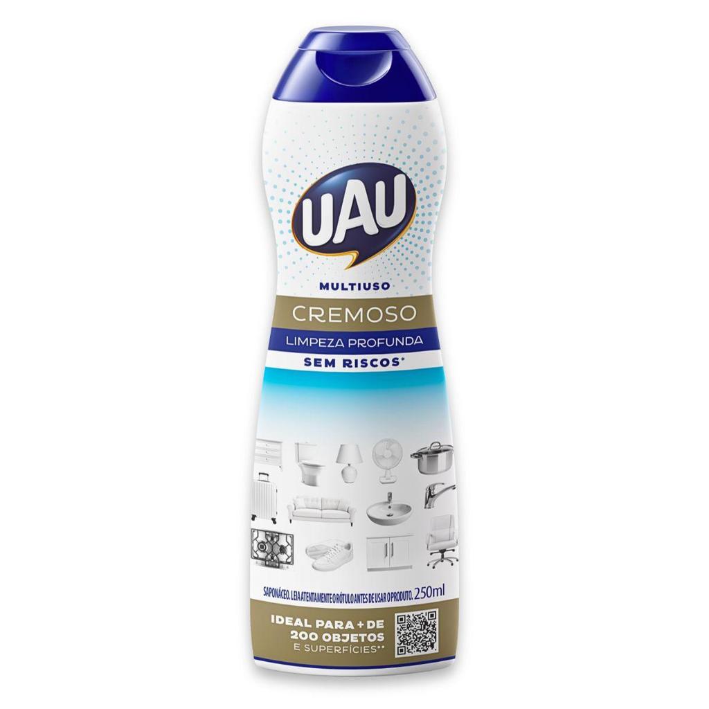Saponáceo Cremoso Uau Tradicional 250ml em Oferta na Shopee