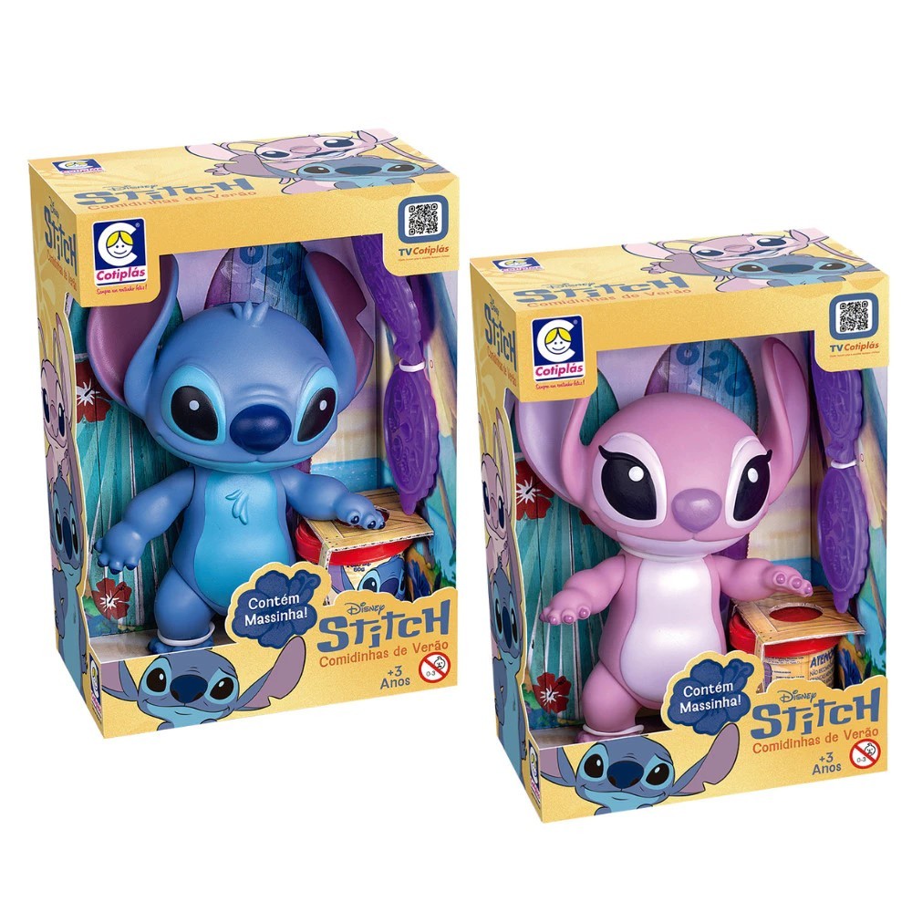 Stitch Comidinha De Verão Massinha em Oferta na Shopee
