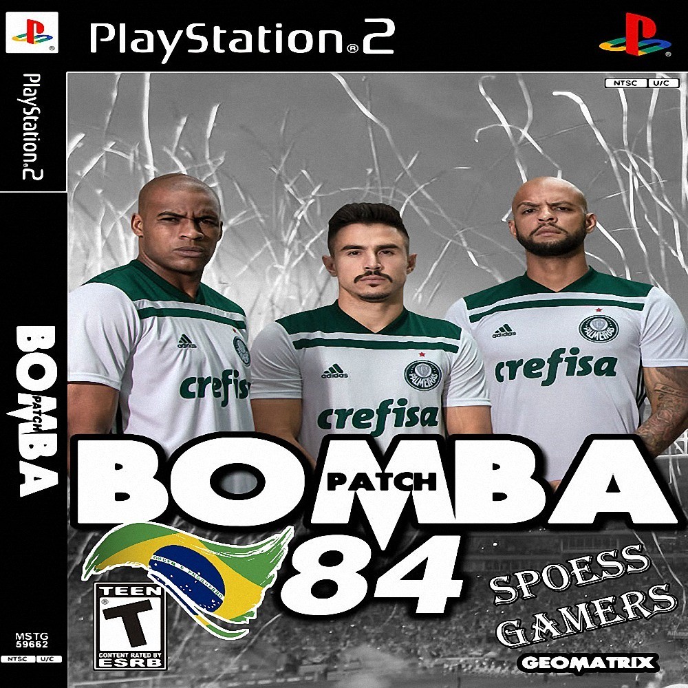 Ps 2 Jogo Jogo Bomba Patch 84 Janeiro 2019 Pt-br Ps2 Patch Futebol