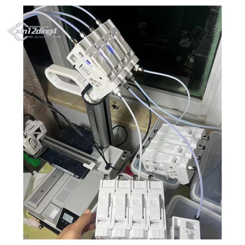 Mais Recente BMCU Lite 370C Solução MMU De Código Aberto Fazenda De Recarga Automática Para A1 A1mini Expansão De Múltip — imagem 2 de 2