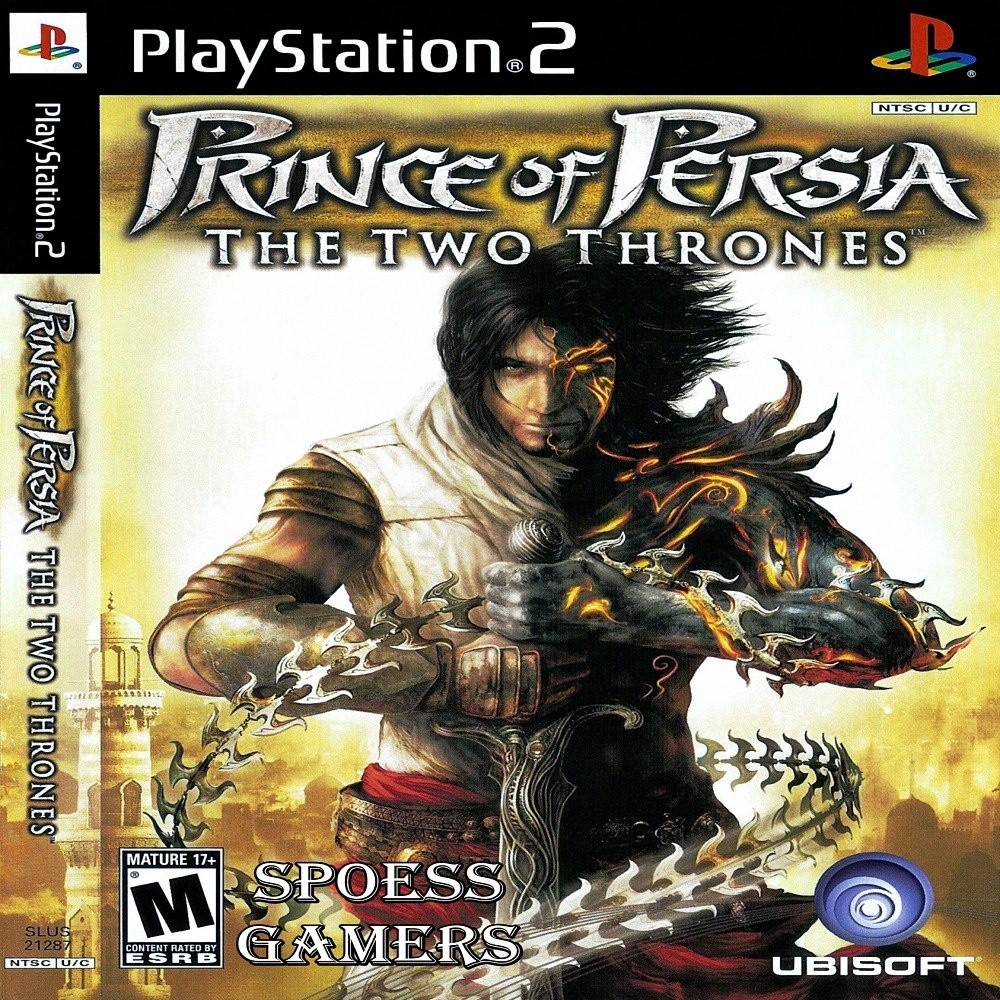Ps 2 Jogo Prince Of Persia Ps2 The Two Thrones Patch Principe