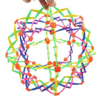 Bola Mágica Maluca Divertida Expansível Abre Fecha Ao Lançar-Lina em Oferta na Shopee
