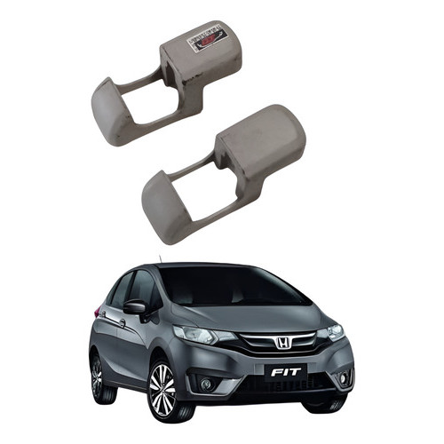 Jogo Acabamento Trava Cinto Honda Fit Lx 1.5 Flex 2015 2016 Bege