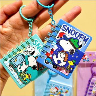 Snoopy Coil Pequeno Notebook Mini Páginas Em Branco Decoração De Portátil em Oferta na Shopee