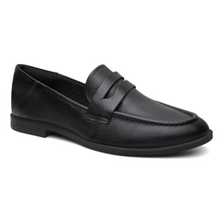 Mocassim Gia Preto Feminino Vittal Couro Legítimo Calce Facil Elegante em Oferta na Shopee