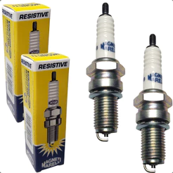 Par Vela de Ignição Magneti Marelli Dr8tcmm-9 Shadow 600 750 Gs 500 Super Tenere Tdm Intruder