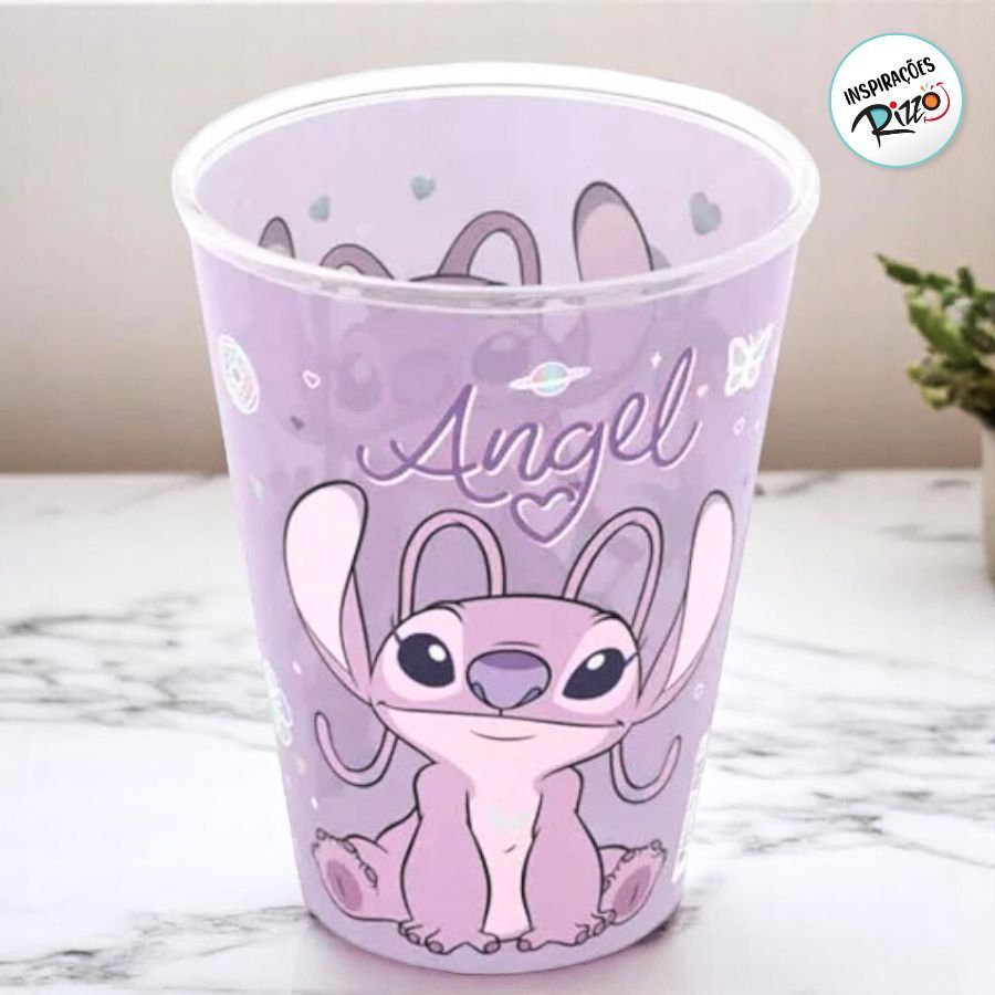 Copo Stitch de Plástico 280ml Disney Original - Rizzo