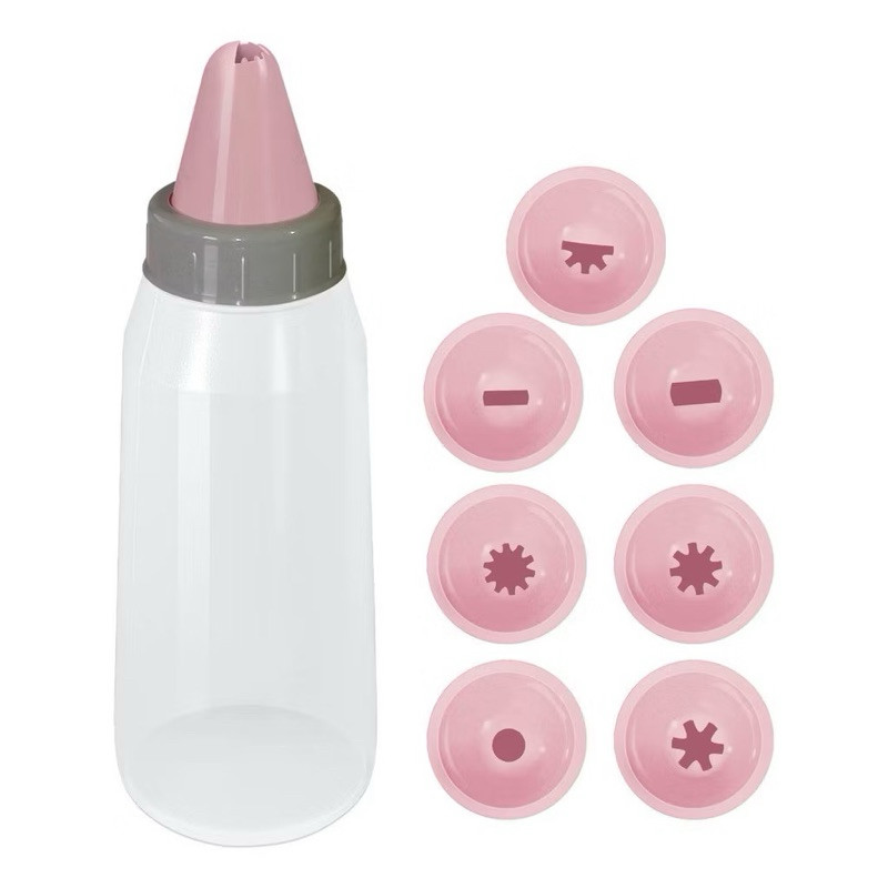 Bisnaga Decorador de Bolo Doces com 8 Bicos em Oferta na Shopee