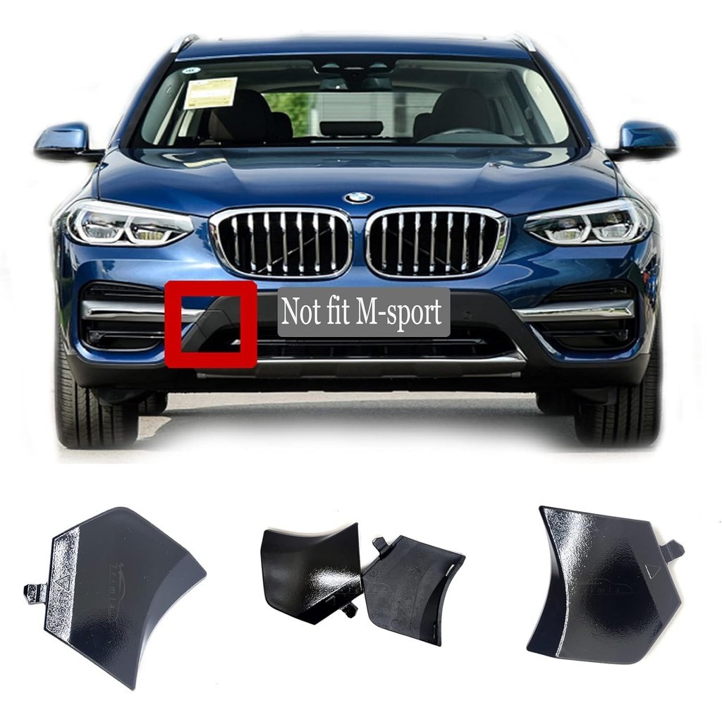 Capa De Reboque Dianteira Para 18-21 BMW X3 G01 Fit 18d 20dX 20i 20iX 25dX 30dX 30eX 30iX M40i xDrive sDrive 2018 2019 2